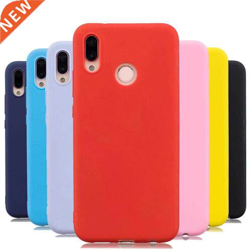 Candy color Case For Huawei P40 Lite P20 P30 Pro Mate 20 Y6