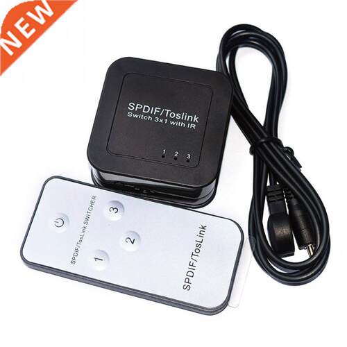 US/EU/UK Multimedia Audio Convert Cables Adapter SPDIF TOSLI