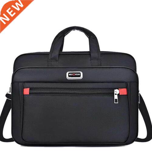 Men Briefcase bags Business bag Oxford Waterproof Laptop Off