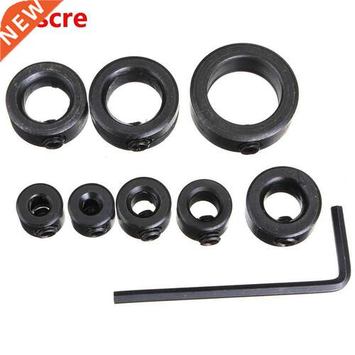 8Pcs Woodworking Multifunction Drill Bit Locator Ring Househ
