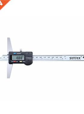 0.01mm Electronic Digital Depth Gauge 0-150mm LCD Digital De
