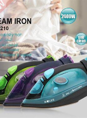 2400W Handheld Electric Steam Iron Ceramic Baseplate For