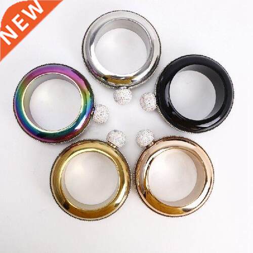 Stainless Steel Bracelet Flasks Portable Wine Whisky Hip