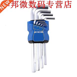 9pcs Size Staal Wrench Set L Vorm Hand Reparatie Tool voor A
