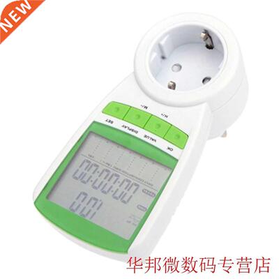 LCD Digital Wattmeter Voltmeter Power Meter Tester 230V 50Hz