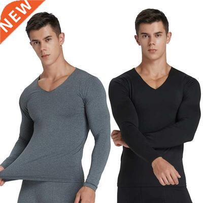 Men Therml Underwer Winter Long Johns Mle Tops Buttoms Cl