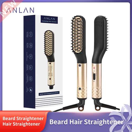 ANLAN Hair Comb Brush Beard Straightener Multifunctional Hai
