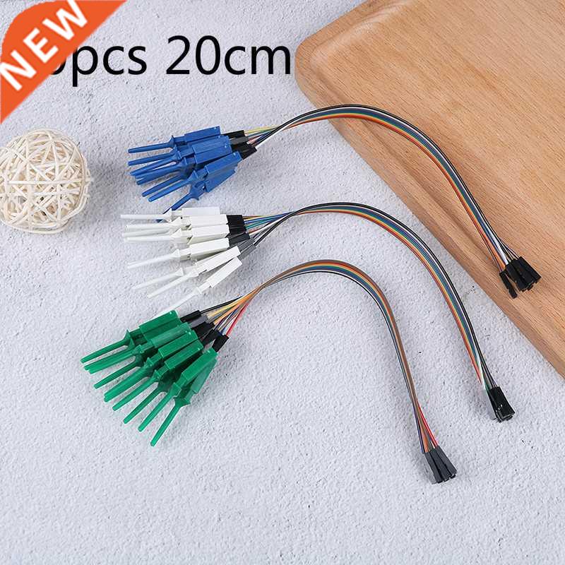 10pcs 20cm High Efficiency Test Hook Clip Logic Analyzer Cab