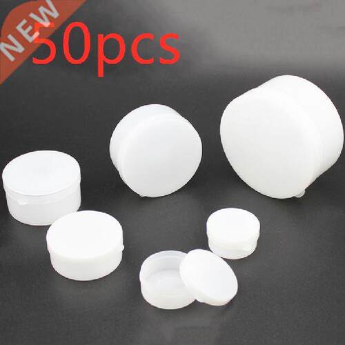 50pcs 5/10g Empty Cosmetic Jar Makeup Container Round