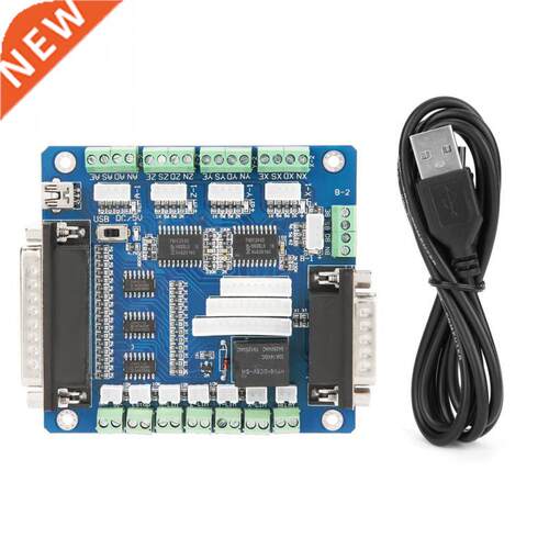 MACH3 Interface 5 Axis CNC Stepper Motor Driver Controller B