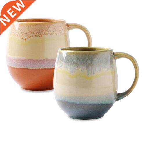 Couple Type Ceramic Large Capacity Mug Coffee Cup Office Wat