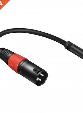 0.2m XLR 3 Pin Male Plug To 3.5mm TRS 1/8inch Female Stereo