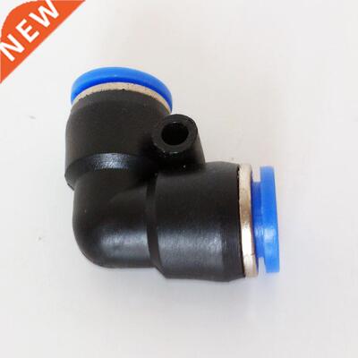 10Pcs 4mm ID Pneumatic Connectors Push in Elbow Fitting Equa