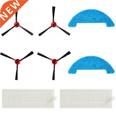 Main Roller Brush Side Brush Filter Mop Cloth Kit Rags Water
