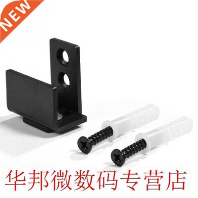 Black Steel Floor Guide Hardware Sliding Barn Door Bottom Wa