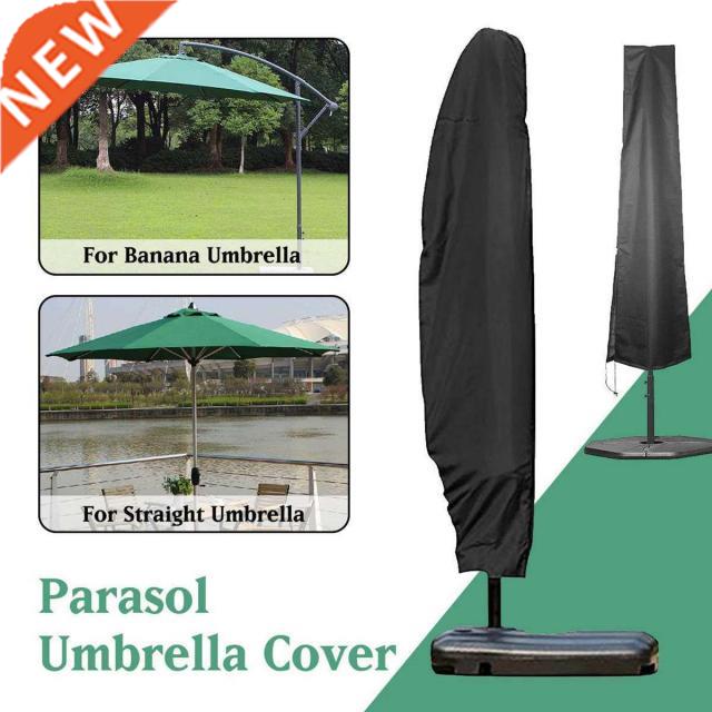 Anti-aging Waterproof Oxford Cloth Banana Straight Umbrella