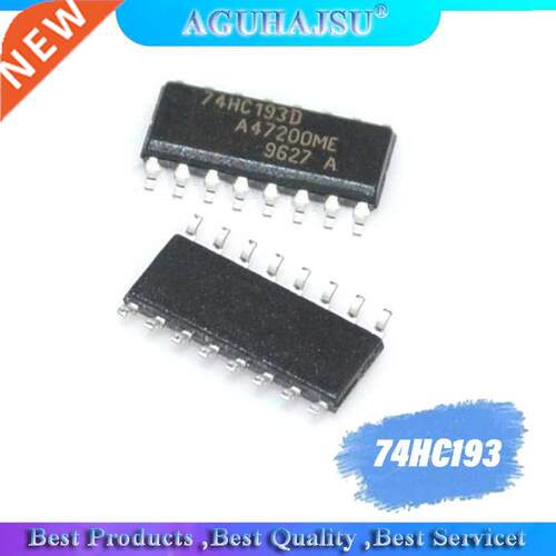 10pcs/lot 74HC193 74HC193D SN74HC193DR SOP-16 4-Bit Synchron