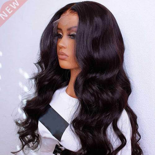 Kryssma Kinky Curly Wigs Black Lace Front Synthetic Wigs For
