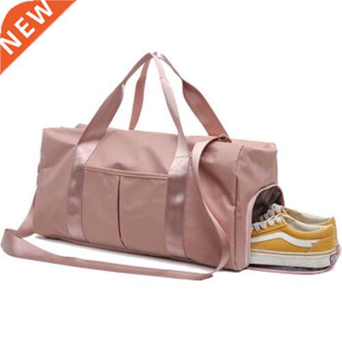 Outdoor Waterproof Nylon Sports Gym Bags Men Women Training
