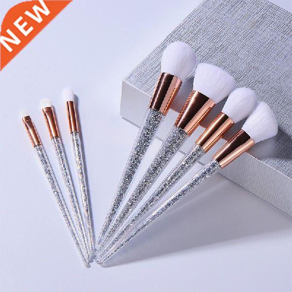 7pcs Diamond Unicorn Crystal Makeup Brushes Set Foundation