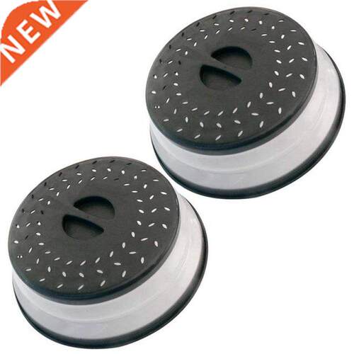 2 Pack Collapsible Microwave Splatter Cover, Microwave Cover