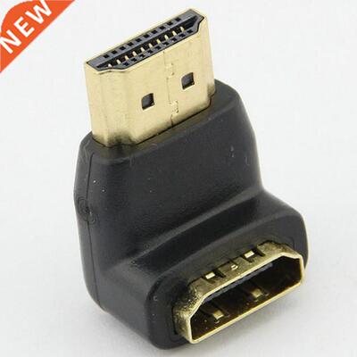 Mini Elbow HDMI Male to Female Adapter Connector for 1080p L