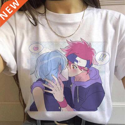 Summer Japanese Anime SK8 The Infinity T Shirt Women Y2k Top