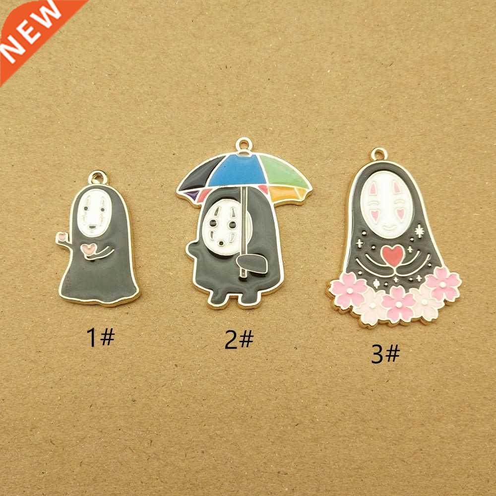 10pcs enamel cartoon charm for jewelry making fashion earrin