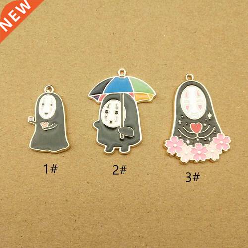 10pcs Enamel Cartoon Charm for Jewelry Making Fashion Earrin