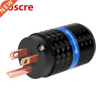 Monosaudio M102/F102 99.998% Pure Copper US AC Power Plug
