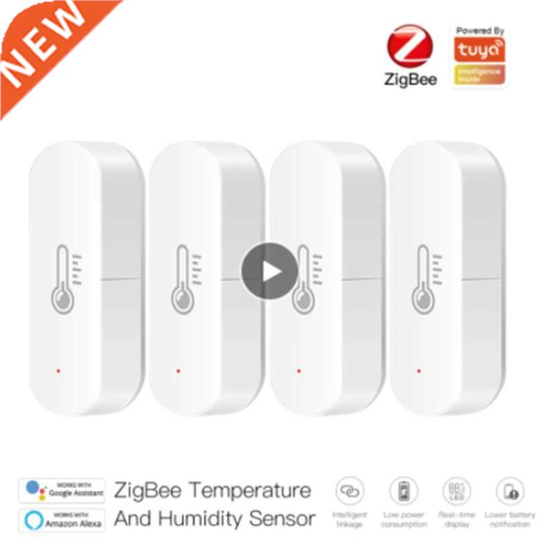 Zigbee WIFI Temperature & Humidity Sensor For Smart Home
