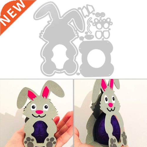2021 Hot Easter Bunny Metal Cutting Dies Stencil Scrapbookin