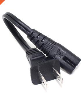 US NEMA 1 15P 2pin male plug to IEC 320 C7 AC Power Aapter