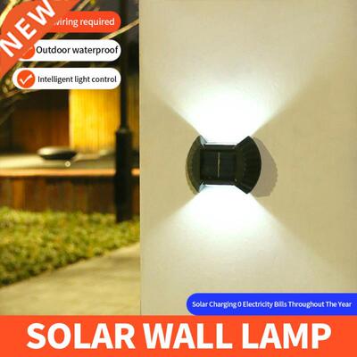 LED Solar Light Turn On The Lights Automatically At Night