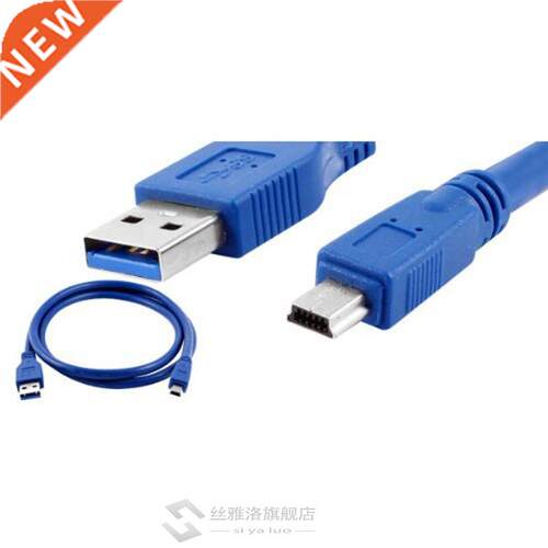1 Meter New Blue Superspeed USB 3.0 Type A Male to Mini B 10