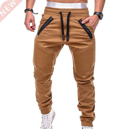Sweatpants Sreetwear Trousers Men's Pants Stripes Drawstring