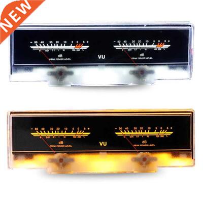 Double pointer VU Meter Stereo Audio Amplifier Board DB Soun