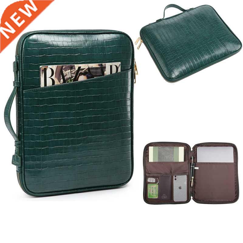 Crocodile Briefcase Men Business Handbag Women Laptop Should