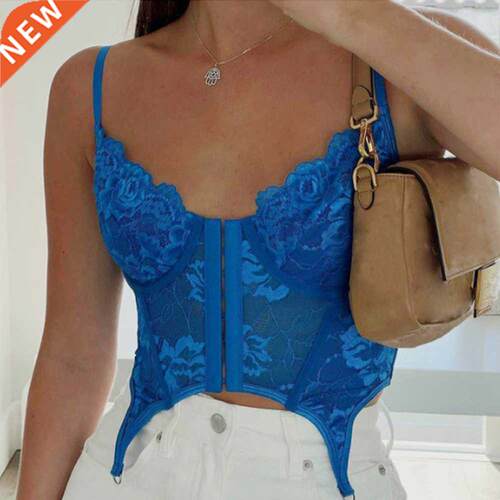 Y2k Lace Crop Top Butterfly Lace Up Vintage Harajuku Backles