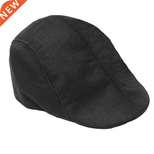 Men Women Cotton Berets Autumn Winter Casual Solid Beret Hat
