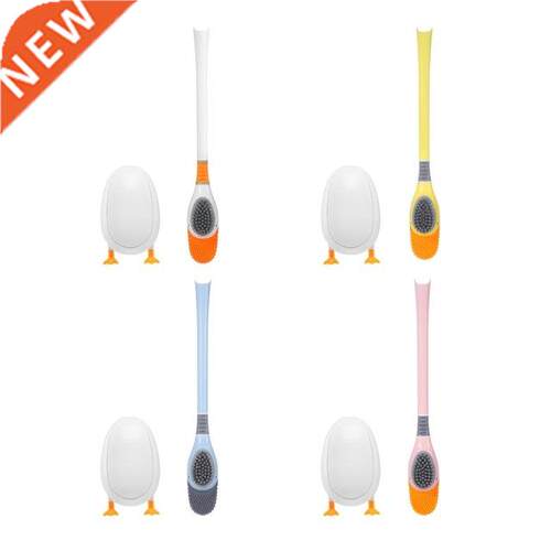 Silicone Toilet Brush No Dead Corners Household Wash Toilet