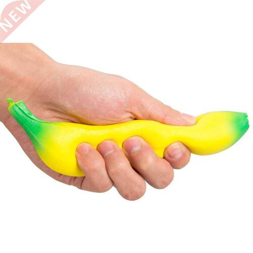Slow Rising Squishy Banana Wrist Hand Pad Rest Kids Toy Char