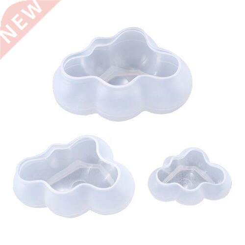 3pcs Baking Ice Cube Pudding Soap Candle Cake Decoration 3D