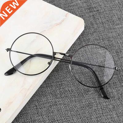 Ultralight Round Anti-blue Computer Glasses Men's Retro Simp