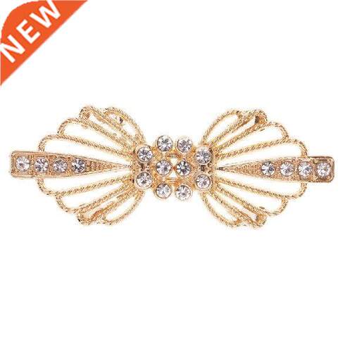 fityle 1 Set Crystal Wedding Closure Hook and Eye Clasp for
