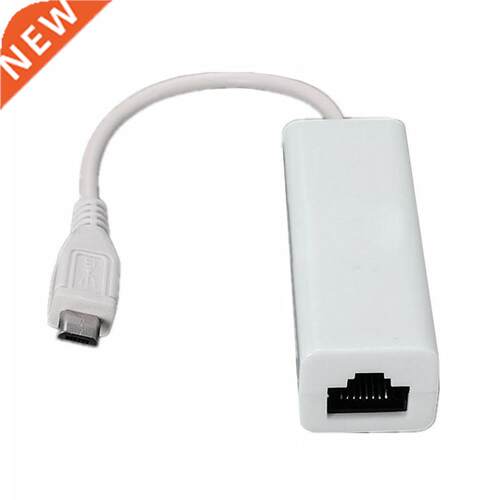 Micro-USB 2.0 5P to RJ45 Network Lan Ethernet Adapter Conver