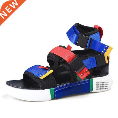 2021 Summer Men Ankle High Top Shoes Gladiator Sandals Desig