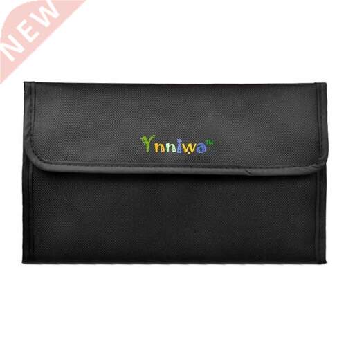 Black 6 slots Case Holder Case Pouch Wallet for 25mm to 82mm