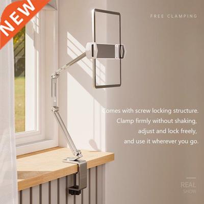 360 Degree Long Arm Tablet Stand Three Shaft Multi Angle Adj