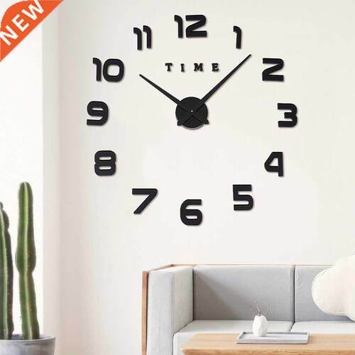 3d Wall Clock Luminious New Clock Watch Wall Clocks Horloge